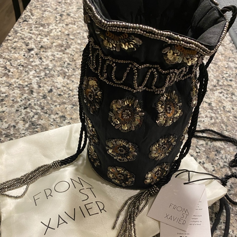 From St Xavier drawstring bag